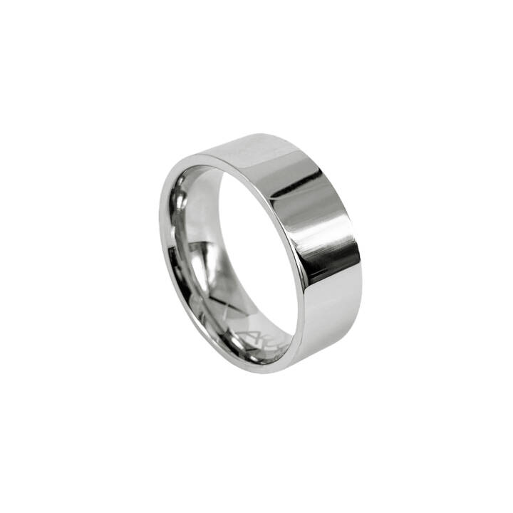 WALTER Blankt Stål ring i gruppen Ringar hos SCANDINAVIAN JEWELRY DESIGN (365922V)