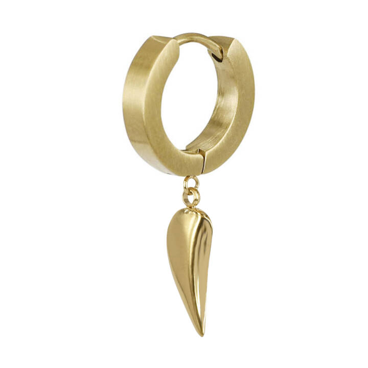 OSCAR örhänge Guld i gruppen Örhängen / Guldörhängen hos SCANDINAVIAN JEWELRY DESIGN (366417)