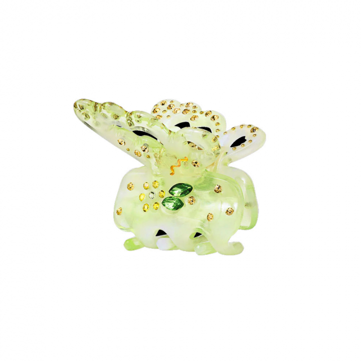 Maanesten Butterfly hairclaw Lime