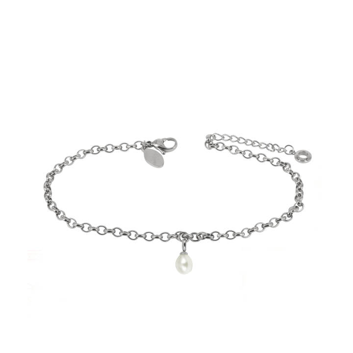 PALMA Single ANKLET fotlänk armband Stål