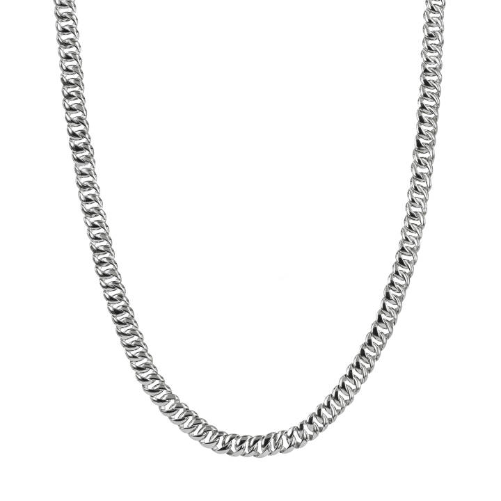 ASTRID Small halsband Stål i gruppen Halsband / Silverhalsband hos SCANDINAVIAN JEWELRY DESIGN (370711)