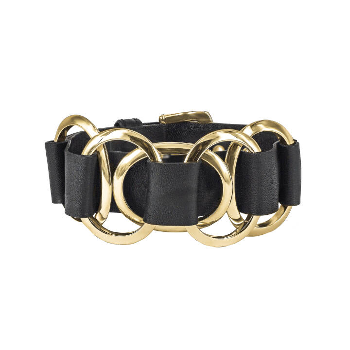 astrid&agnes CHELSEA armband Svart/Guld