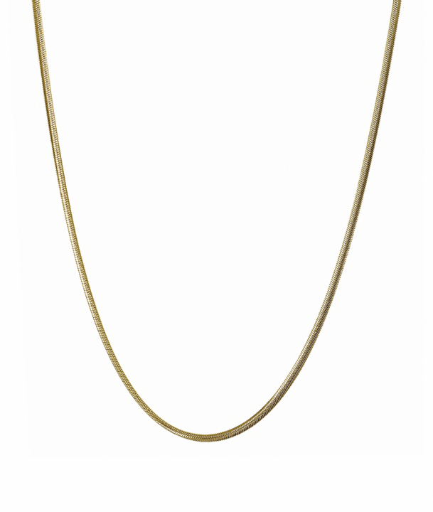 FIONA 3 mm Halsband Guld i gruppen Halsband hos SCANDINAVIAN JEWELRY DESIGN (371992)