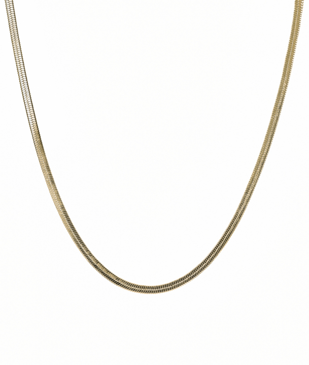 FIONA 5 mm Halsband Guld i gruppen Halsband hos SCANDINAVIAN JEWELRY DESIGN (372012)