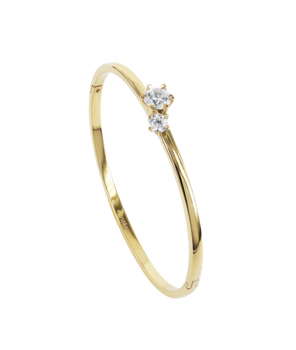 JULIE armring Guld i gruppen Armband / Stela armband hos SCANDINAVIAN JEWELRY DESIGN (377192)