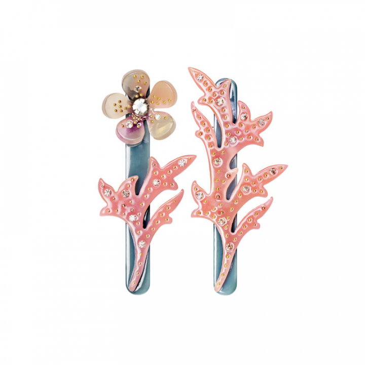 Maanesten Kalei Orchid Hairclip set