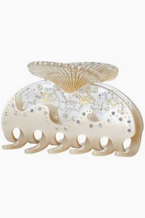 Cassie Hairclaw Oyster i gruppen Accessoarer / Fotlänkar hos SCANDINAVIAN JEWELRY DESIGN (4046)