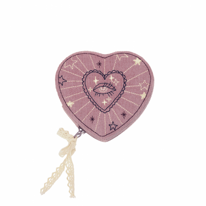 Heart Jewelry Box Purple Theatre Magic i gruppen Accessoarer hos SCANDINAVIAN JEWELRY DESIGN (4108)
