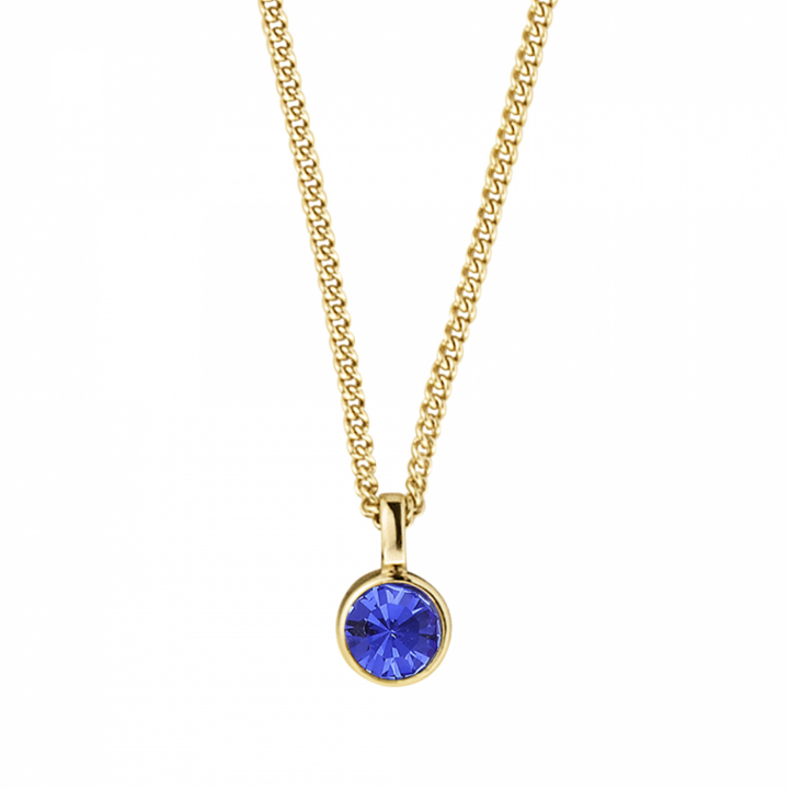 DYRBERG/KERN JEMMA Guld SAPPHIRE Halsband