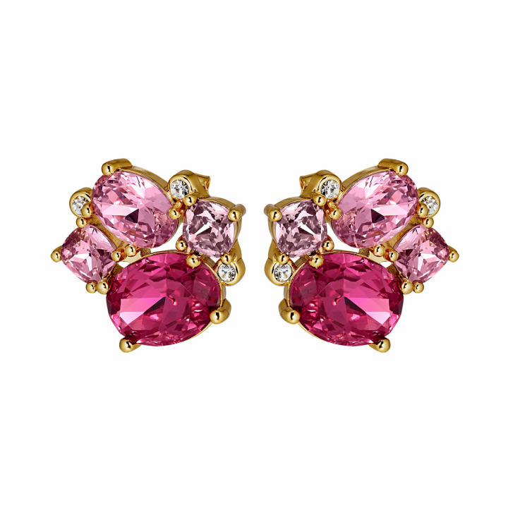 EMMA Guld LIGHT ROSE i gruppen Örhängen / Guldörhängen hos SCANDINAVIAN JEWELRY DESIGN (440055)