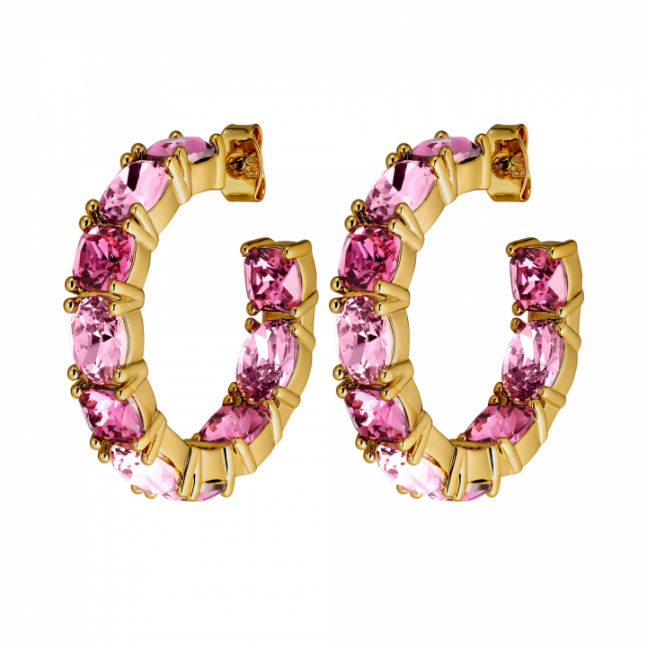 GRETIA Guld ROSE i gruppen Örhängen / Guldörhängen hos SCANDINAVIAN JEWELRY DESIGN (440068)