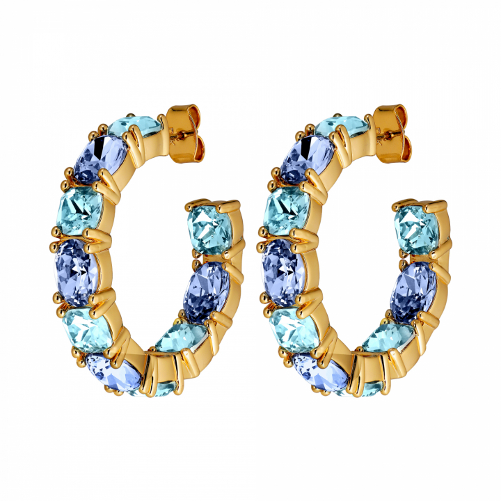 DYRBERG/KERN GRETIA Guld AQUA BLUE