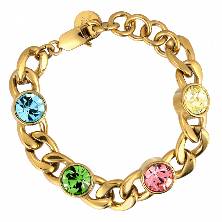 ARIANE Guld PASTEL MULTI i gruppen Armband / Guldarmband hos SCANDINAVIAN JEWELRY DESIGN (440151)