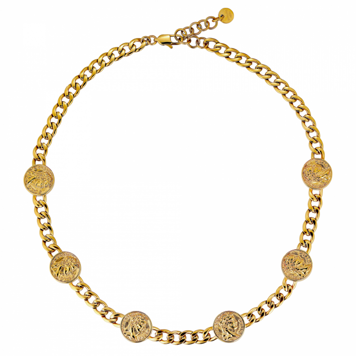 JUDY Guld i gruppen Halsband / Guldhalsband hos SCANDINAVIAN JEWELRY DESIGN (440152)