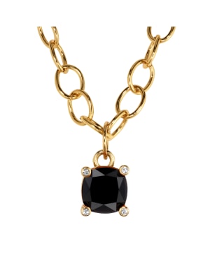 DYRBERG/KERN RAMINA SG BLACK Halsband Guld