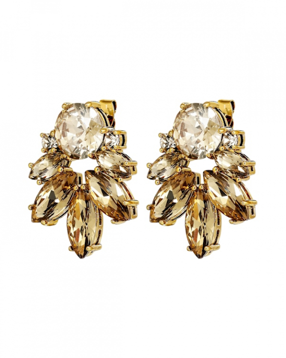 DRAGO GOLDEN Örhängen Guld i gruppen Örhängen / Guldörhängen hos SCANDINAVIAN JEWELRY DESIGN (470020)