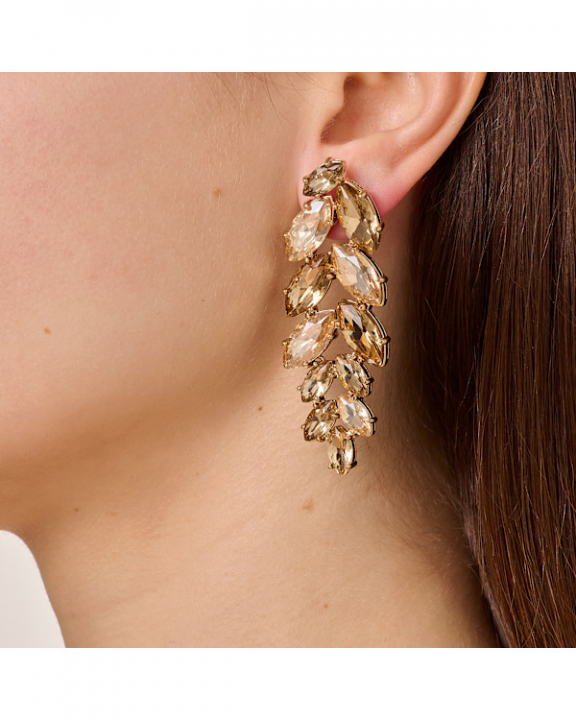 BANYAN GOLDEN Örhängen Guld i gruppen Örhängen / Guldörhängen hos SCANDINAVIAN JEWELRY DESIGN (470035)