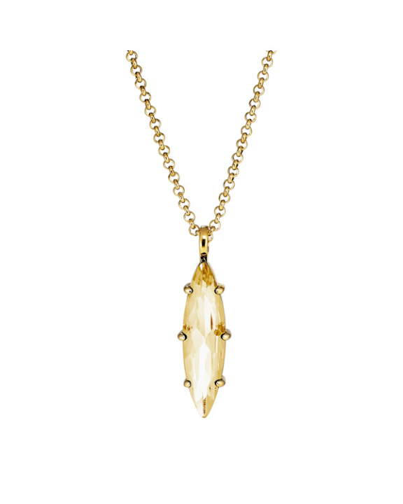 TAKESHI GOLDEN Halsband Guld i gruppen Halsband / Guldhalsband hos SCANDINAVIAN JEWELRY DESIGN (470041)