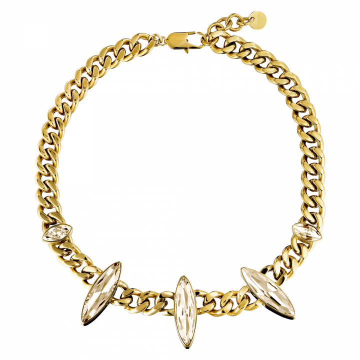 OPSICA GOLDEN Halsband Guld i gruppen Halsband / Guldhalsband hos SCANDINAVIAN JEWELRY DESIGN (470060)