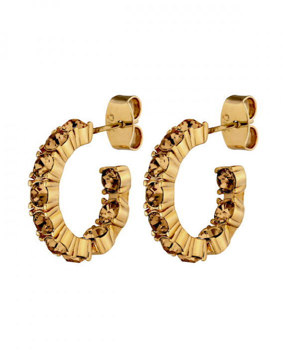 RAQUEL BROWN Örhängen Guld i gruppen Örhängen / Guldörhängen hos SCANDINAVIAN JEWELRY DESIGN (470111)