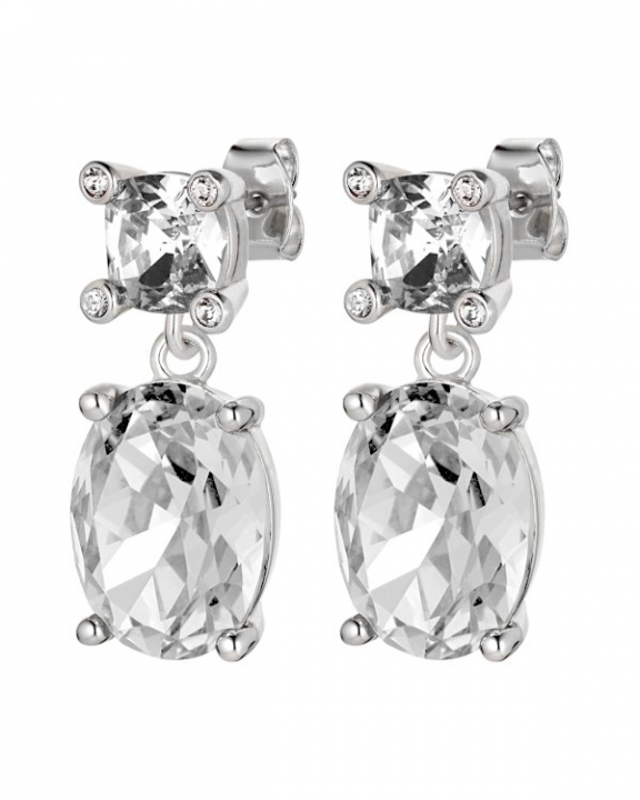 ANTONIA CRYSTAL Örhängen Silver i gruppen Örhängen / Silverörhängen hos SCANDINAVIAN JEWELRY DESIGN (470148)
