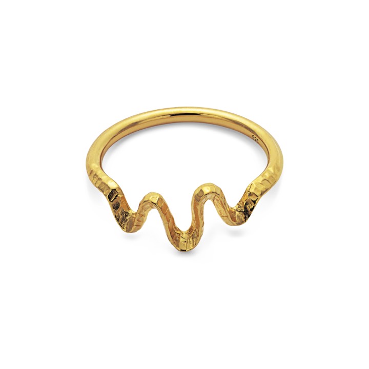 Maanesten Sonar ring (guld) 55