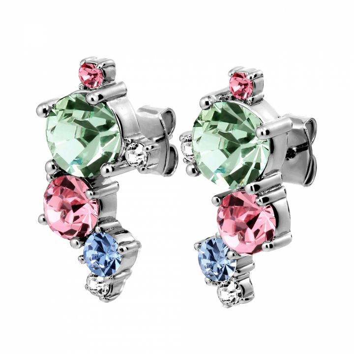 CURRA SS PASTEL Örhängen Silver i gruppen Örhängen / Silverörhängen hos SCANDINAVIAN JEWELRY DESIGN (480081)