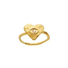 Cassia Ring Guld i gruppen Ringar / Guldringar hos SCANDINAVIAN JEWELRY DESIGN (4822a)