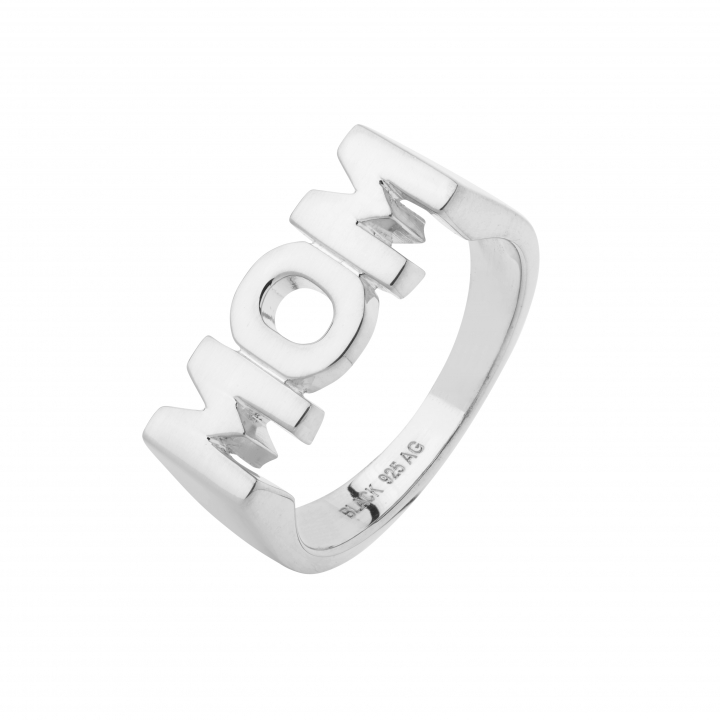 Mom Ring Silver i gruppen Ringar / Silverringar hos SCANDINAVIAN JEWELRY DESIGN (500365)