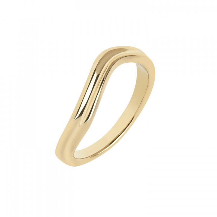 MARIA BLACK Soma Ring Goldplated Silver 52