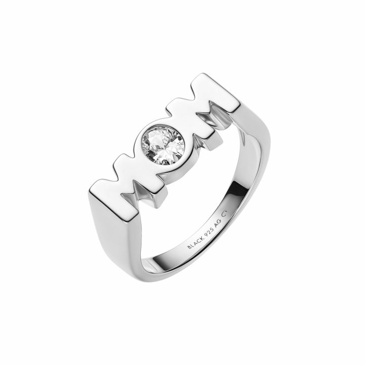 Mom Royal Ring Silver i gruppen Ringar / Silverringar hos SCANDINAVIAN JEWELRY DESIGN (500494AG-)