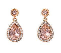 Miss Amy Örhänge-Vintage rose i gruppen Örhängen / Guldörhängen hos SCANDINAVIAN JEWELRY DESIGN (61002)