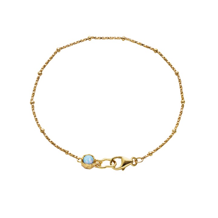 Torenia armband (guld) i gruppen Armband / Guldarmband hos SCANDINAVIAN JEWELRY DESIGN (8548a)