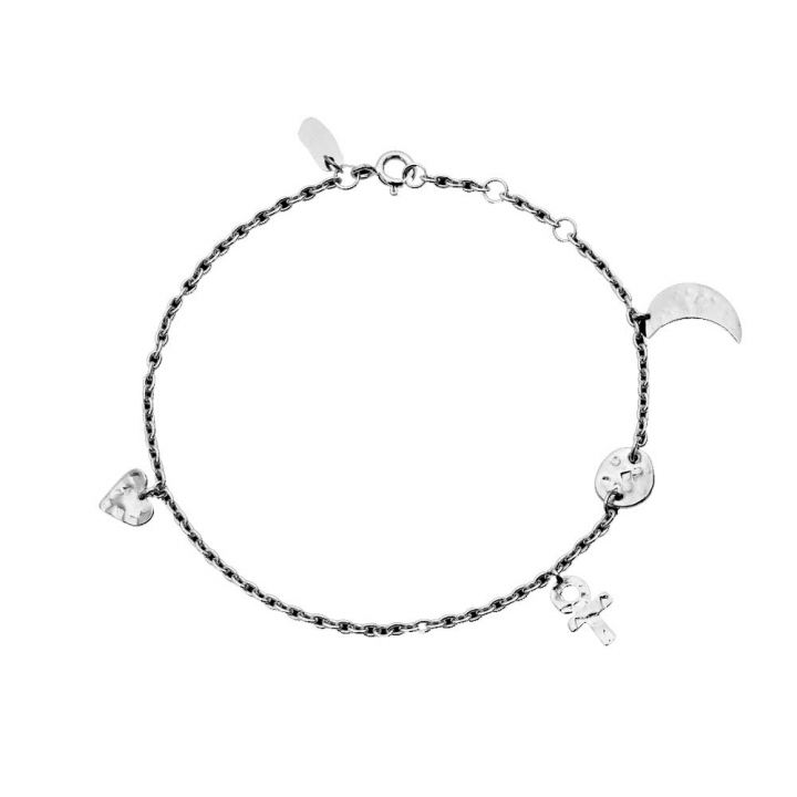 Tullia Armband Silver i gruppen Armband / Silverarmband hos SCANDINAVIAN JEWELRY DESIGN (8612C)