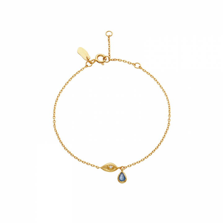 Cosette Armband Guld i gruppen Armband / Guldarmband hos SCANDINAVIAN JEWELRY DESIGN (8688A)
