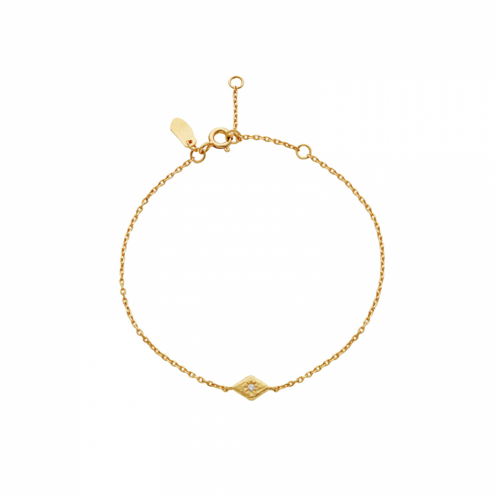 Solo Armband Guld i gruppen Armband / Guldarmband hos SCANDINAVIAN JEWELRY DESIGN (8690A)