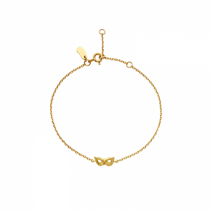 Paris Armband Guld i gruppen Armband / Guldarmband hos SCANDINAVIAN JEWELRY DESIGN (8692A)