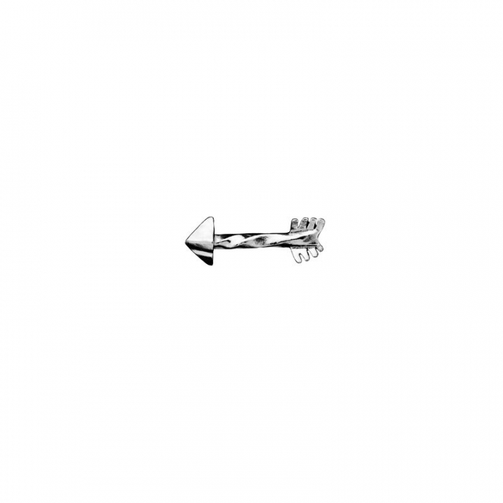 Sagitta Single Earstick Silver i gruppen Örhängen / Silverörhängen hos SCANDINAVIAN JEWELRY DESIGN (9837C)