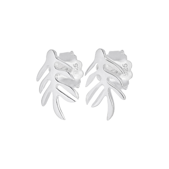 DRAKENBERG SJÖLIN Autumn Leaf drop studs Örhänge Silver