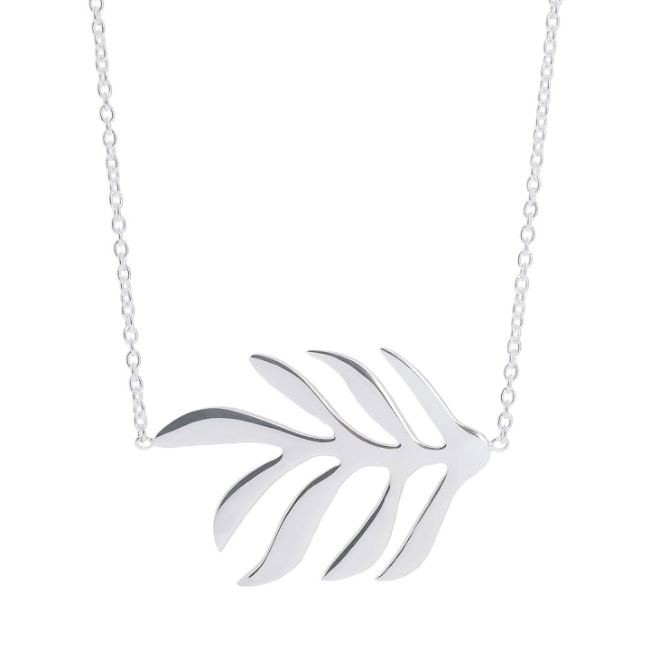 DRAKENBERG SJÖLIN Autumn Leaf Halsband Silver