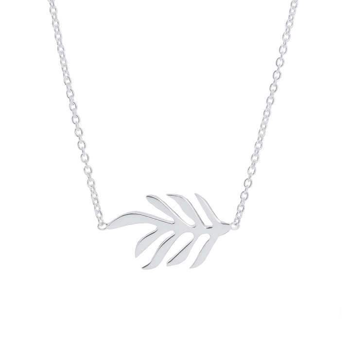 DRAKENBERG SJÖLIN Autumn Leaf single Halsband Silver