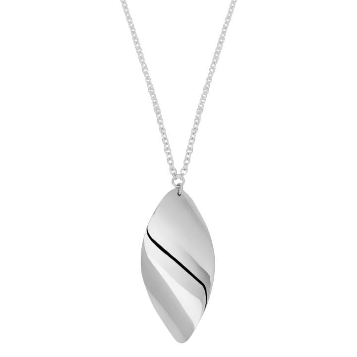 Aqua halsband silver i gruppen Halsband / Silverhalsband hos SCANDINAVIAN JEWELRY DESIGN (AQA-N2M501-S)
