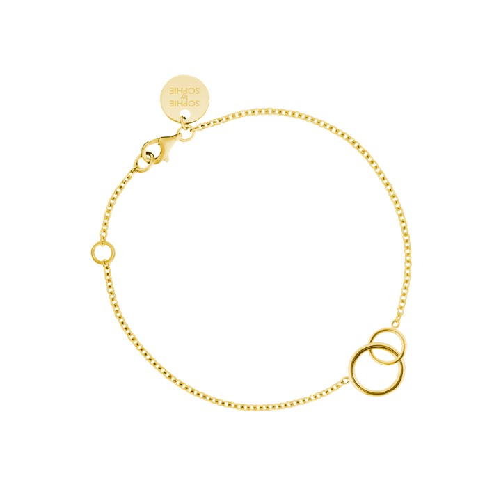 SOPHIE by SOPHIE Circle Armband (guld)