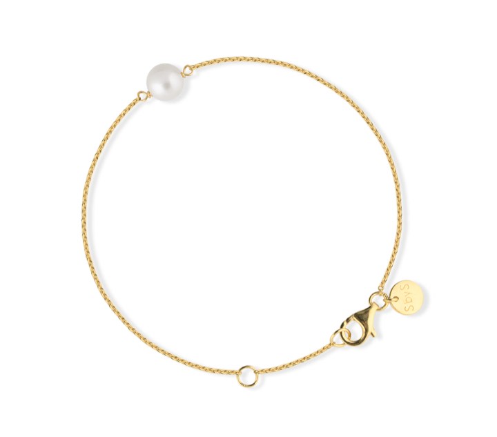 SOPHIE by SOPHIE Pearl Armband (guld)