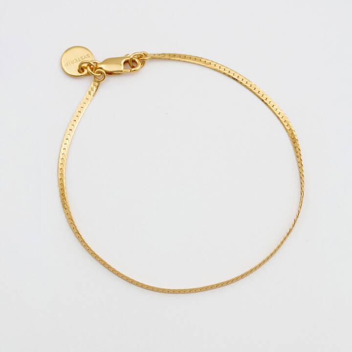 SYSTER P Herringbone Bracelet Gold SM