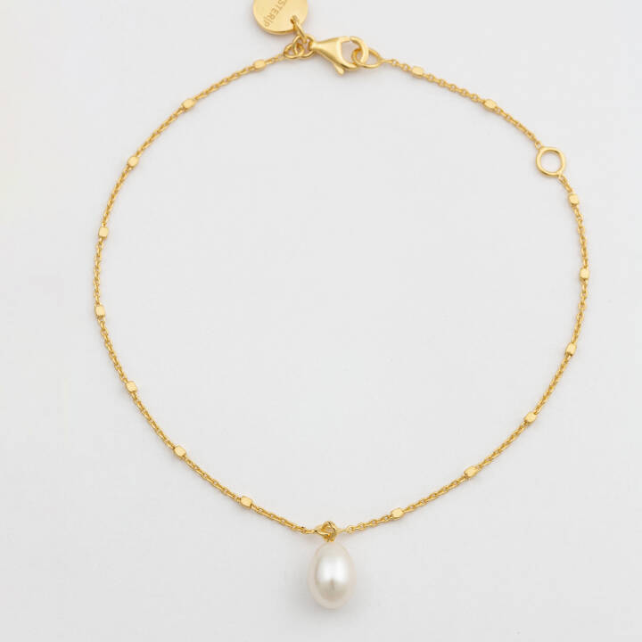 SYSTER P Treasure Single Pearl Bracelet Gold