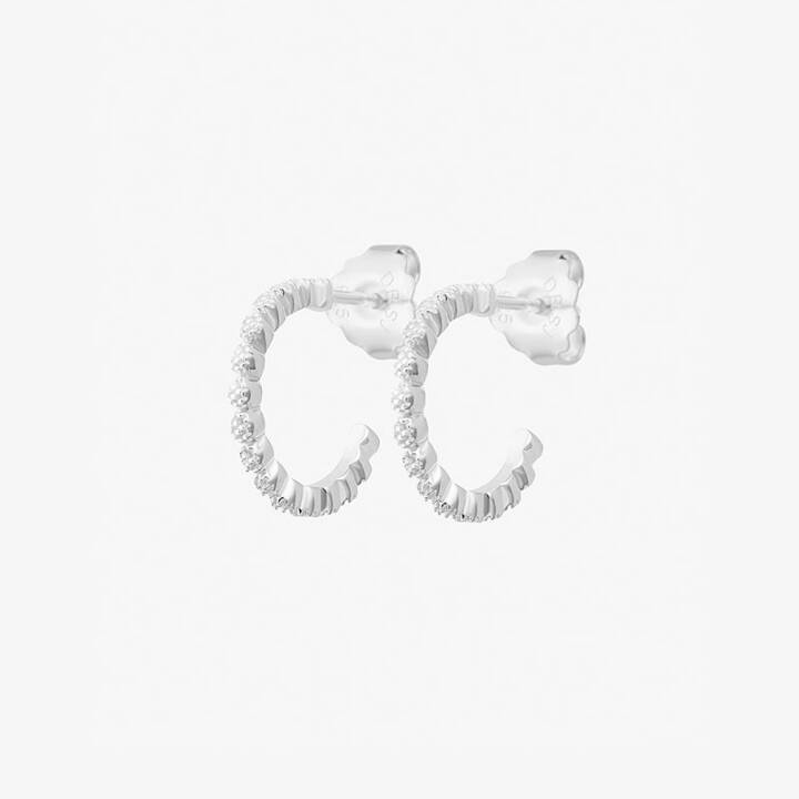 Bliss hoops i gruppen Örhängen hos SCANDINAVIAN JEWELRY DESIGN (BLS-E3M000-S)