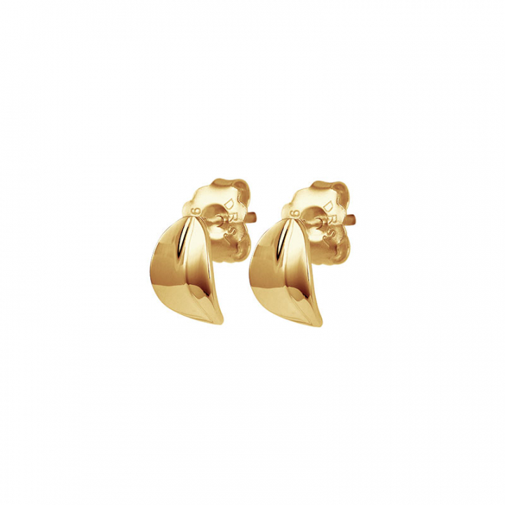 Botanica drop studs gold i gruppen Örhängen / Guldörhängen hos SCANDINAVIAN JEWELRY DESIGN (BTA-E1S000-G)