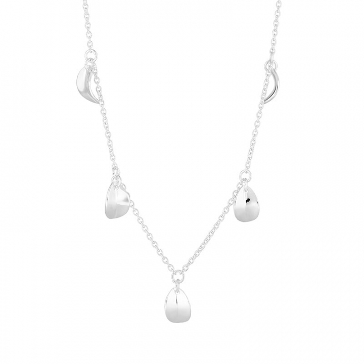 Botanica drop full necklace i gruppen Halsband / Silverhalsband hos SCANDINAVIAN JEWELRY DESIGN (BTA-N3S501-S)
