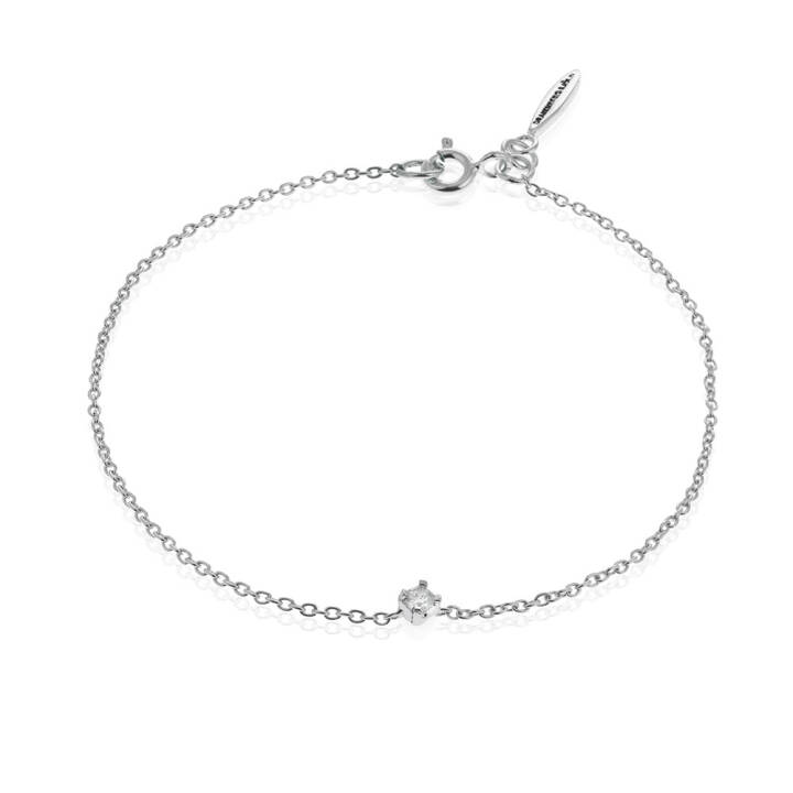 Diamond Sky drop armband silver i gruppen Armband / Diamantarmband hos SCANDINAVIAN JEWELRY DESIGN (DSY-B10170-S)